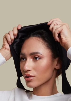 Satin Lining Tying Cap