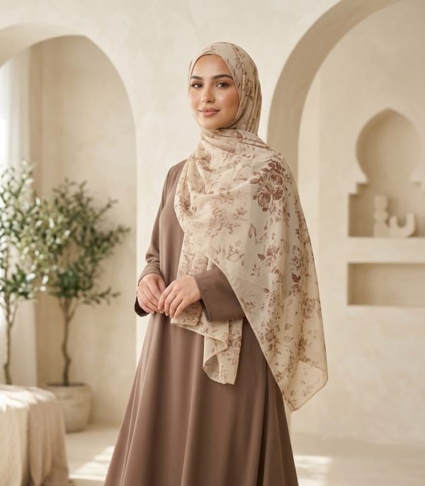 printed chiffon Printed Chiffon Shawl