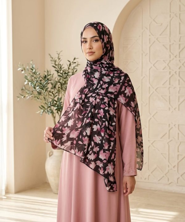 printed chiffon Printed Chiffon Shawl