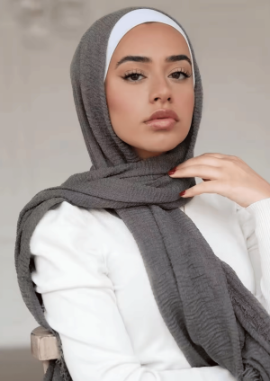 Crinkle Cotton Shawl
