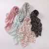 Pearl Malaysian Printed Chiffon Shawl