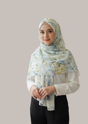 Printed Chiffon Shawl