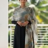 Printed Floral Shawl