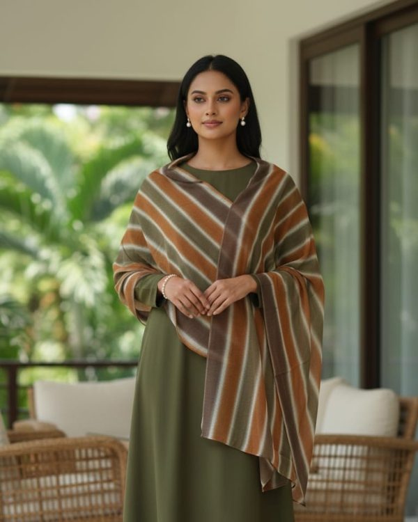 Luxe Line Cotton Shawl