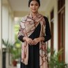 Abstract Grace Cotton Shawl