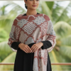 Abstract Grace Cotton Shawl