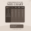 Copy of Top size chart 1 Piece Frock Style Top