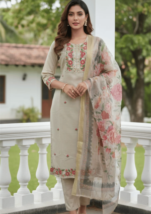 3 PCS Cotton Ready Made Shalwar