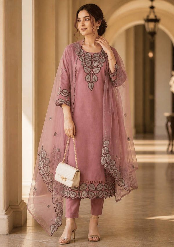 3 PCS Cotton Ready Made Shalwar