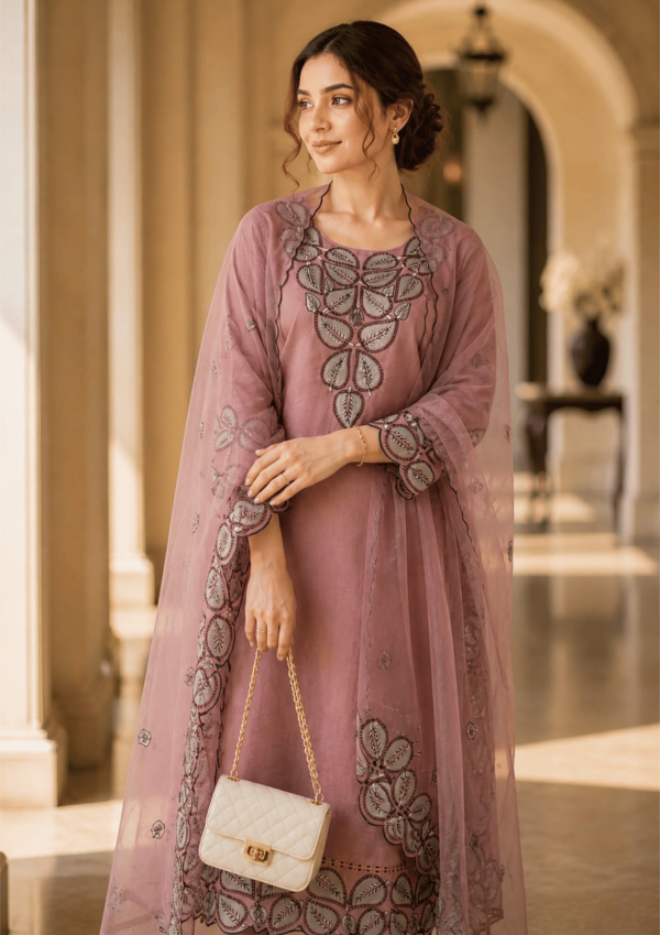 3 PCS Cotton Ready Made Shalwar