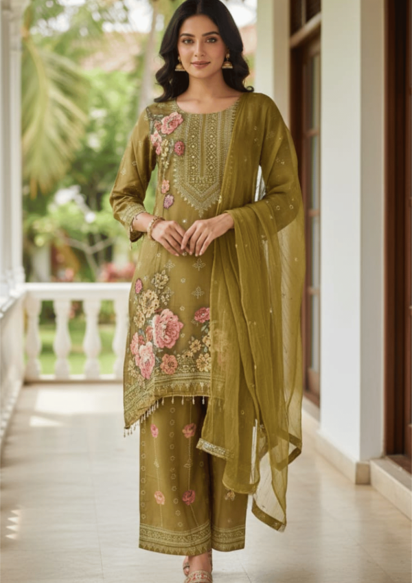 3 PCS Ready Made Shalwar