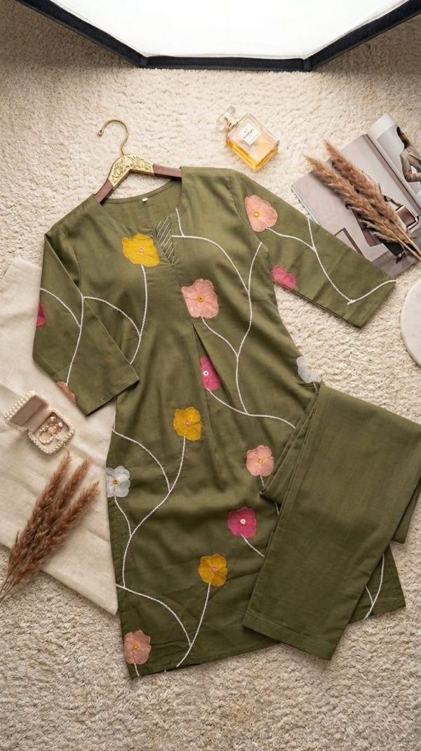 shalwar Cotton 2 PCS Ready Made Shalwar