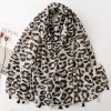 Soft Cotton Shawl - Raw Leopard