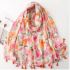 Soft Cotton Shawl - Pastel Palette